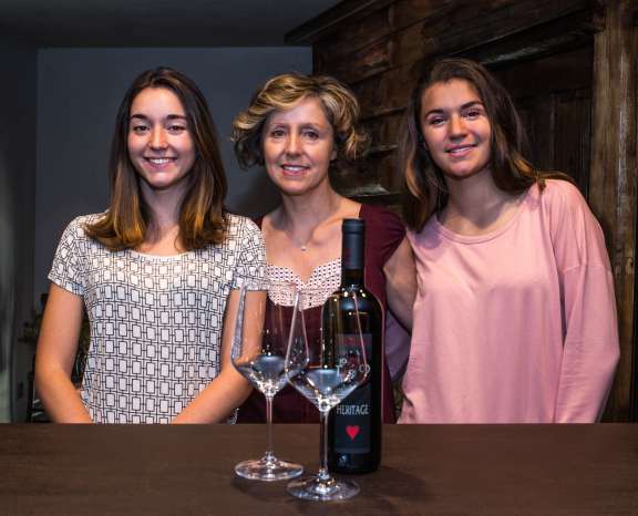 Generazioni si trasmettono l'anore per il vino